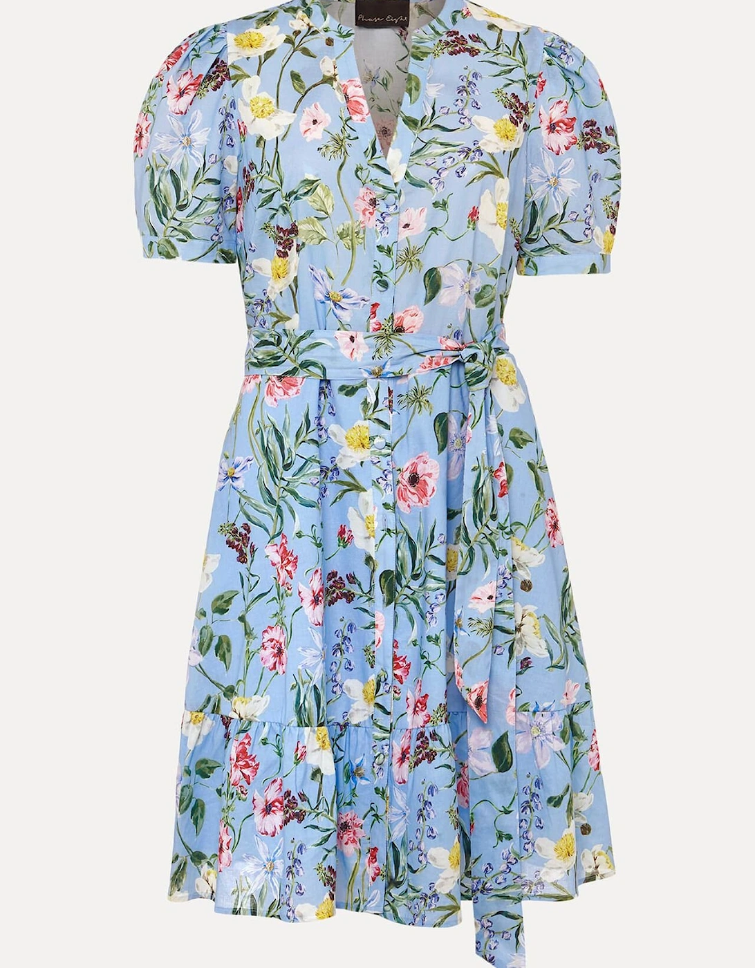 Velma Cotton Floral Mini Dress