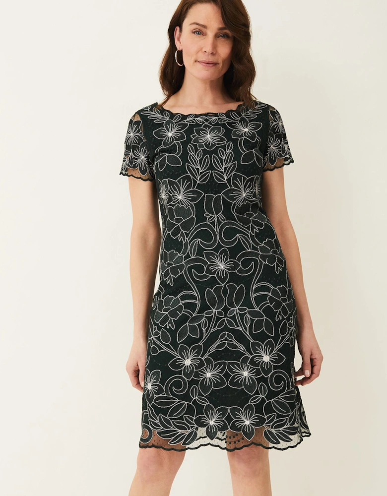 Nessa Embroidered Dress