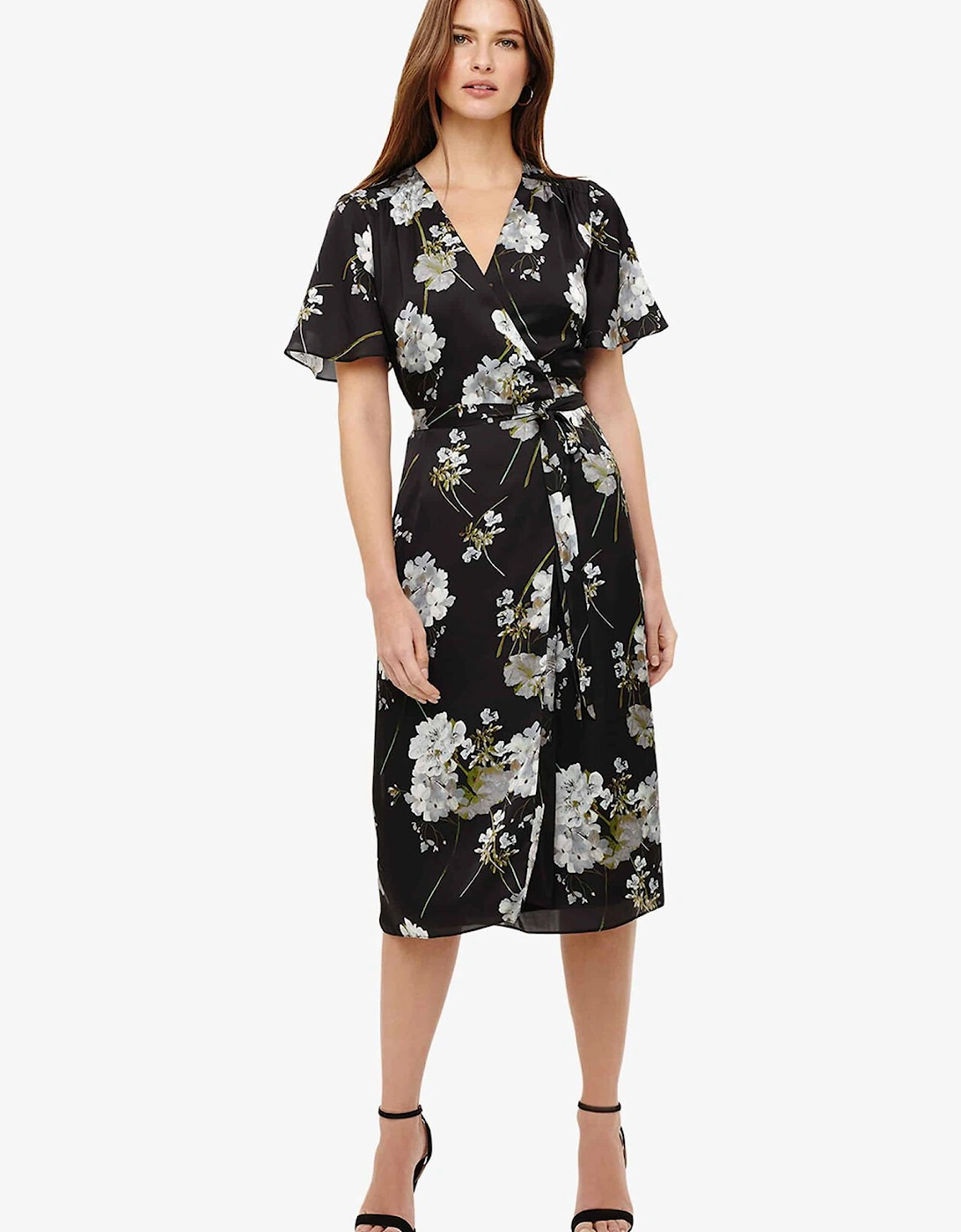 Tasha Floral Wrap Dress