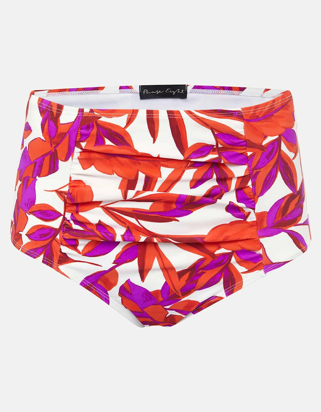 Leaf Print Bikini Bottoms