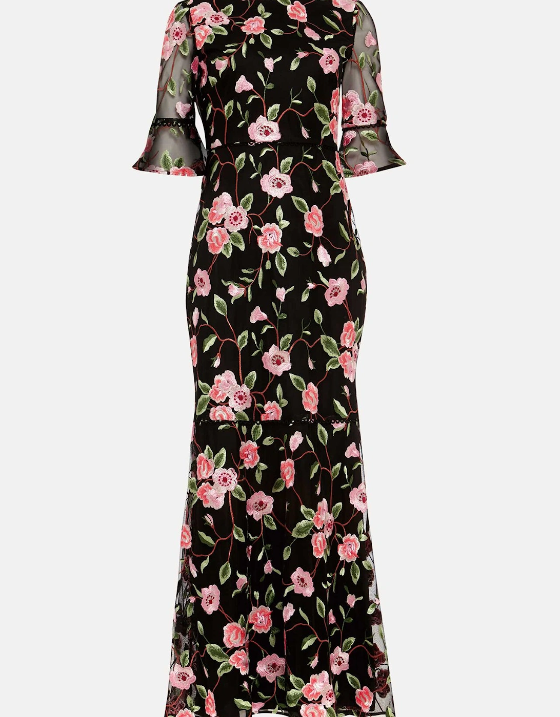 Antonette Embroidered Maxi Dress