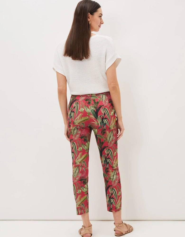 Desta Tropical Print Trouser