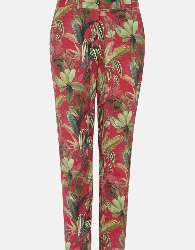 Desta Tropical Print Trouser