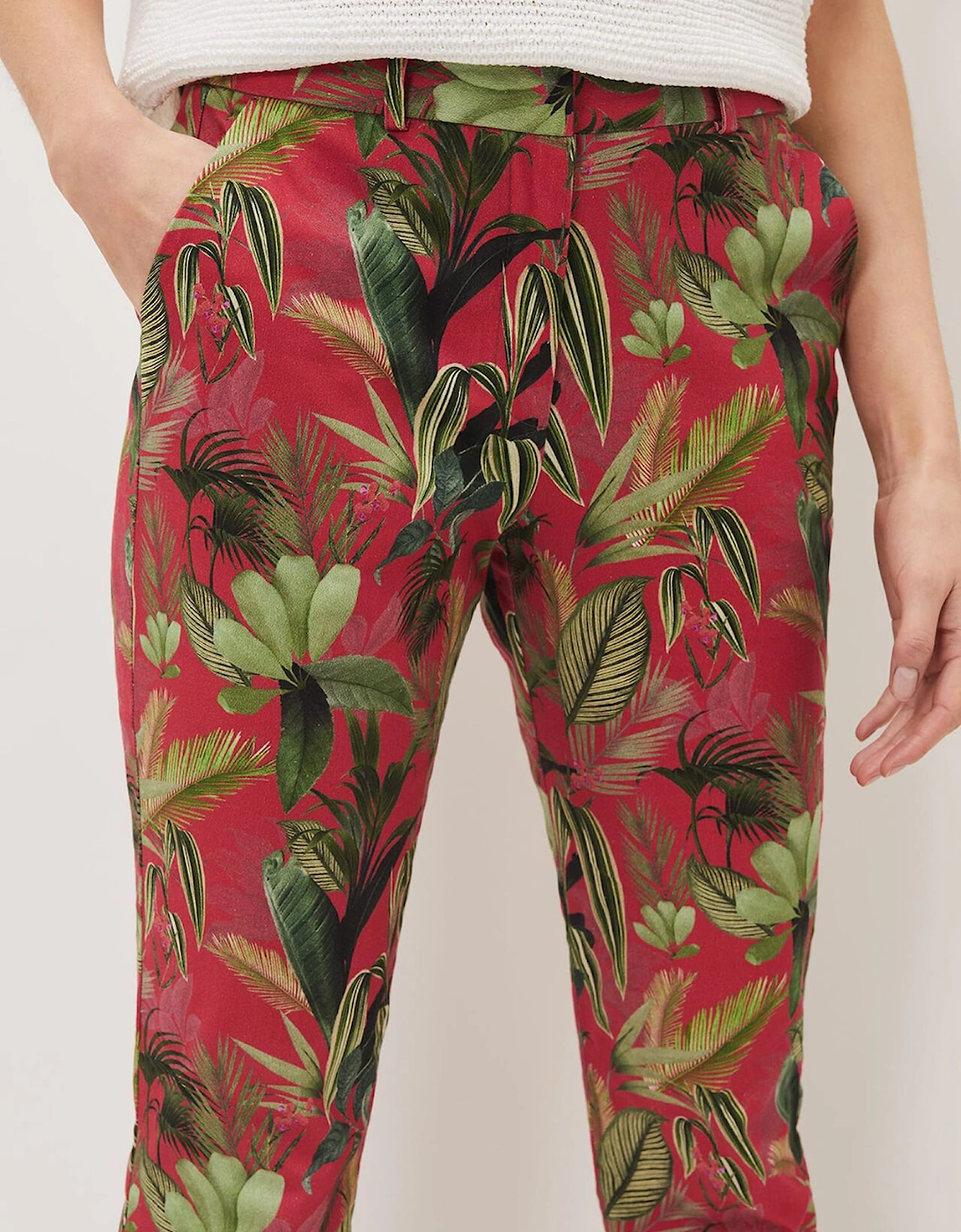 Desta Tropical Print Trouser