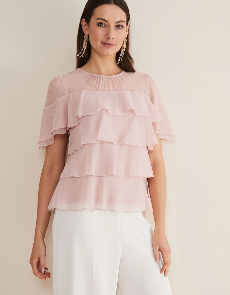 Stacey Ruffle Blouse