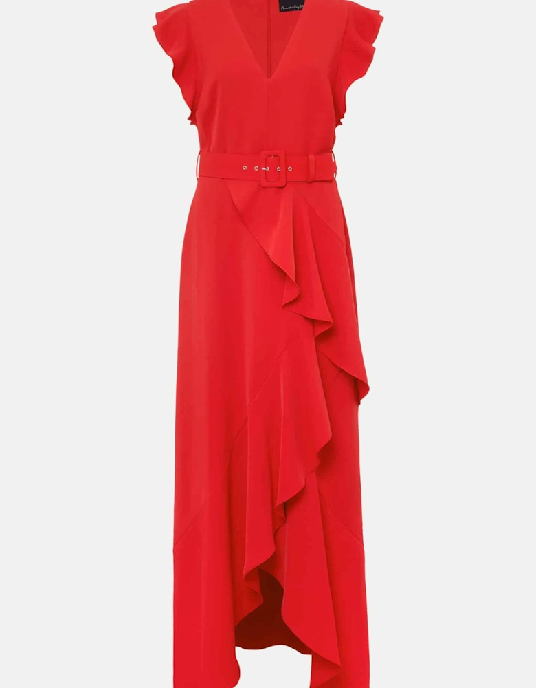 Phoebe Frill Maxi Dress