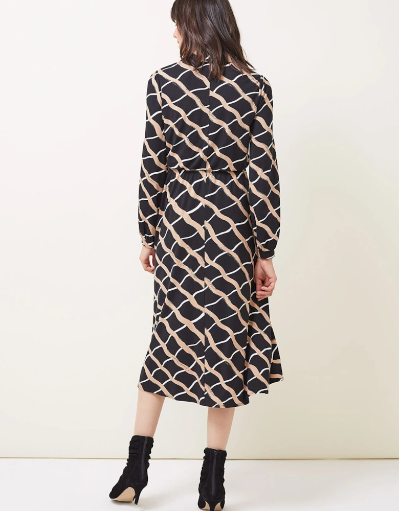 Loren Check Shirt Dress