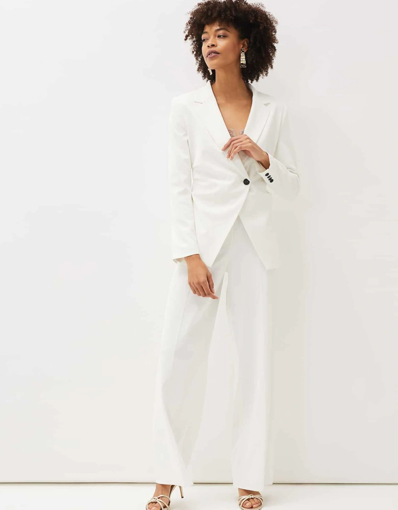 Solange White Blazer