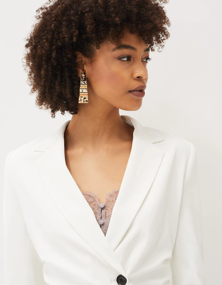 Solange White Blazer