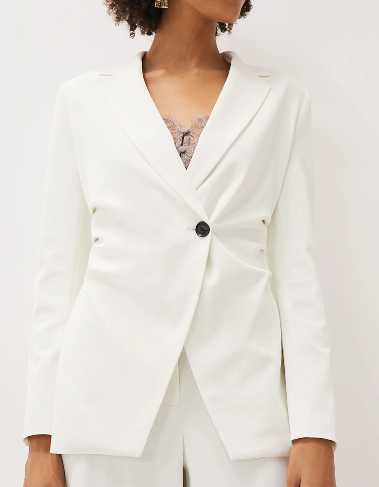 Solange White Blazer