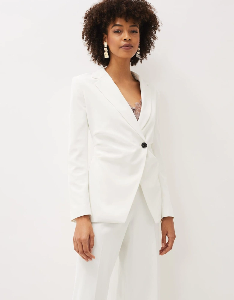 Solange White Blazer