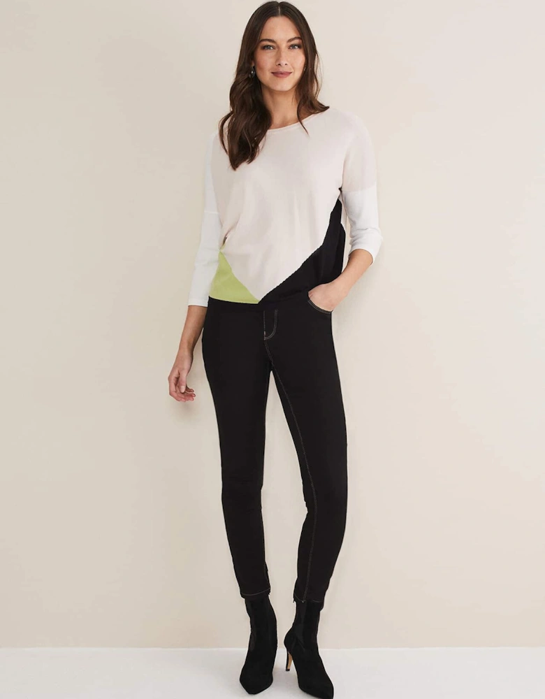 Noella Colour Block Jumper