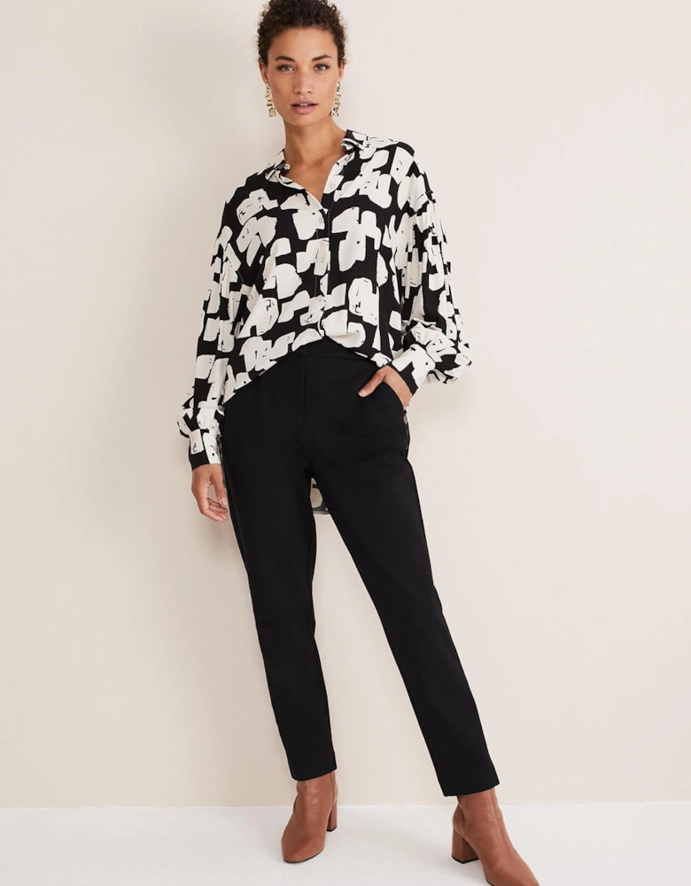 Luana Geo Print Blouse