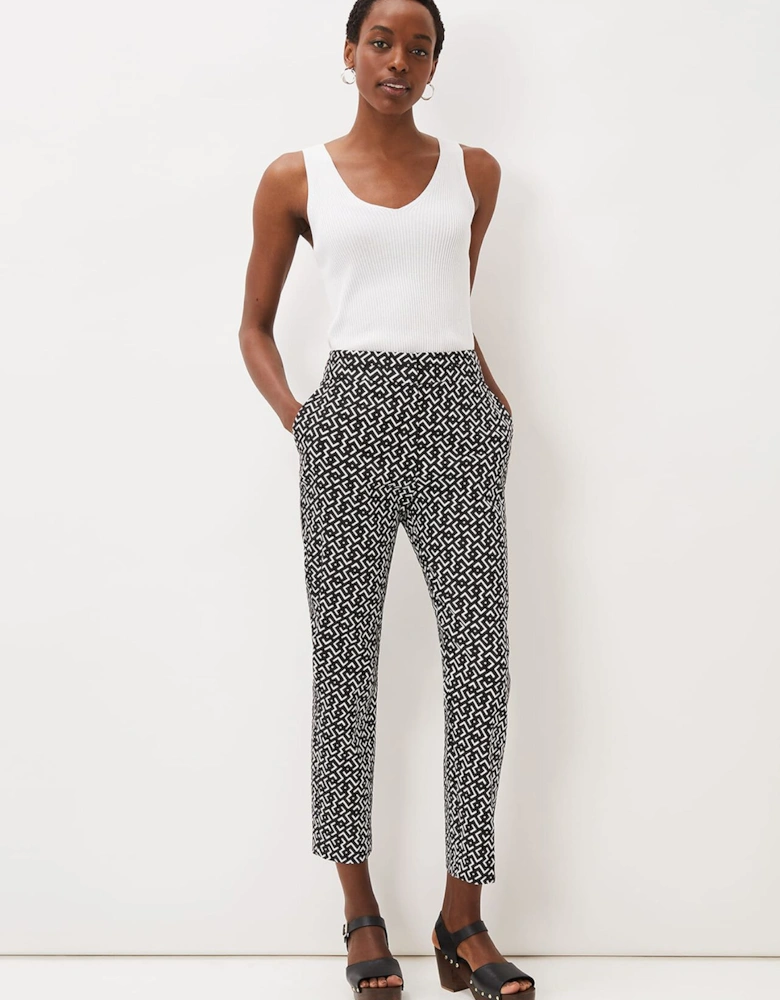 Mackenzie Geo Tapered Trouser