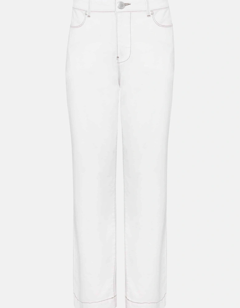 Ramona Cropped Straight Leg Jean