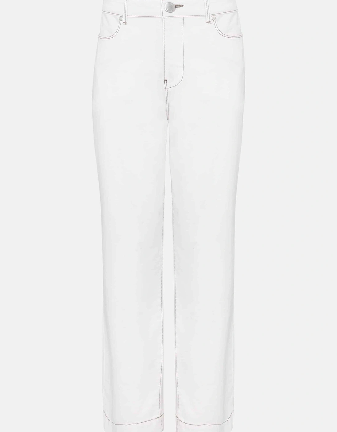 Ramona Cropped Straight Leg Jean