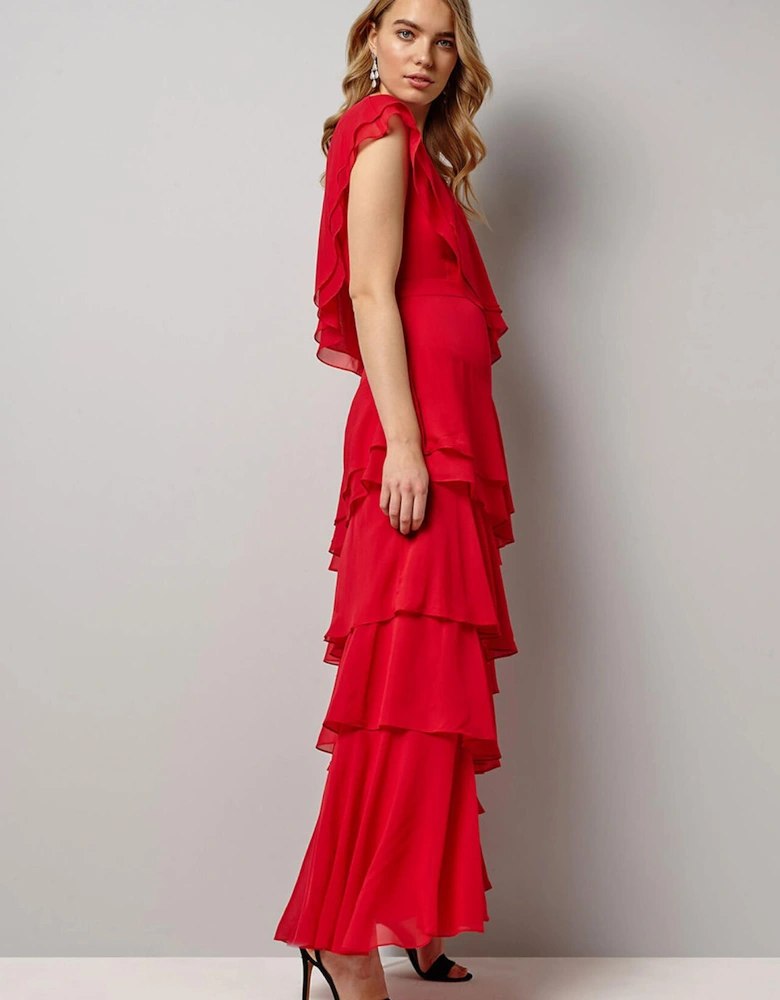 Betsy Frill Maxi Dress