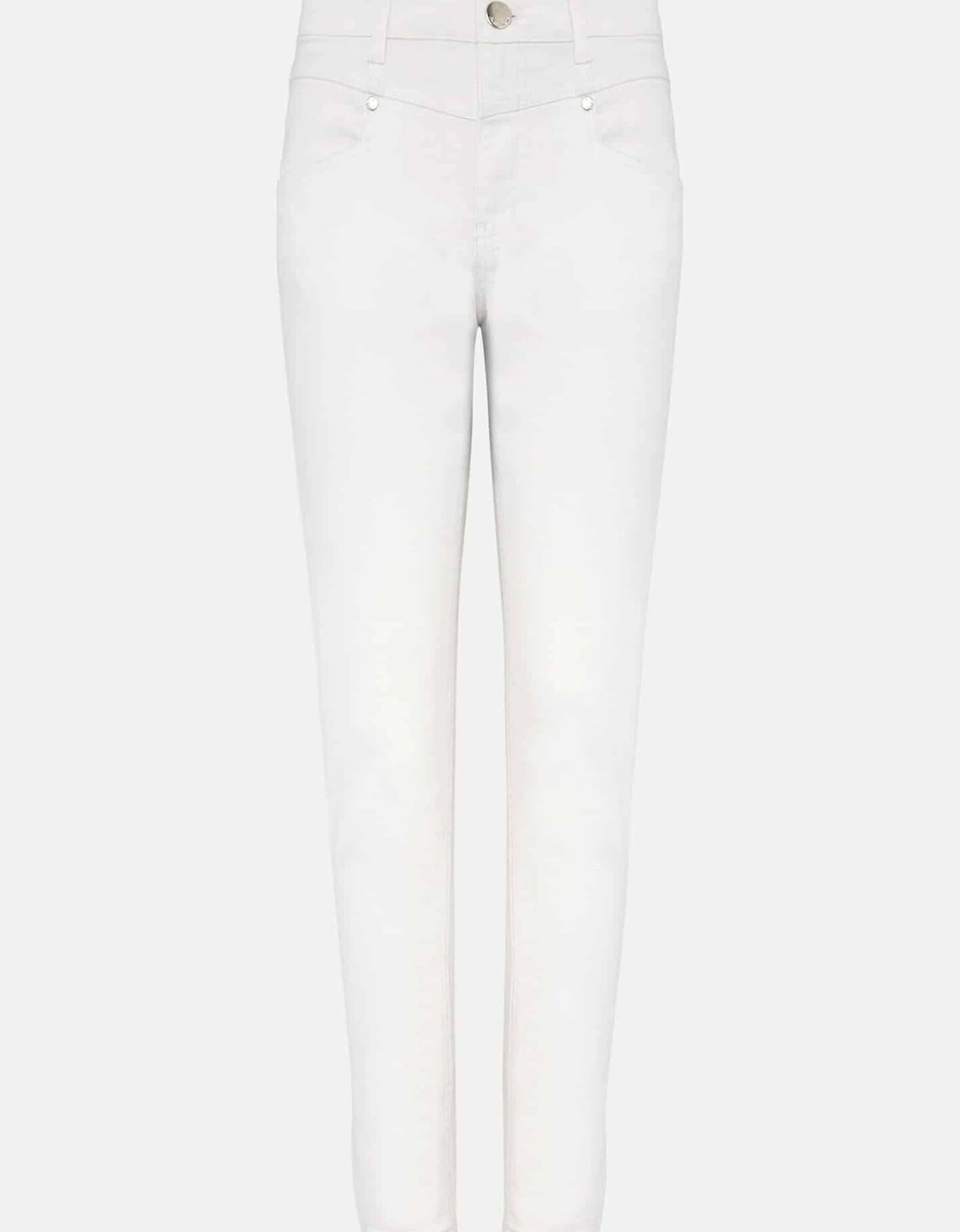 Hailee Topstitch Skinny Jeans Long