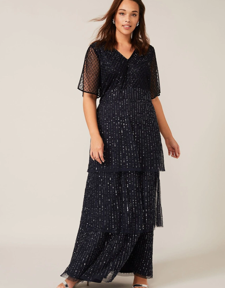 Sascha Beaded Maxi Dress