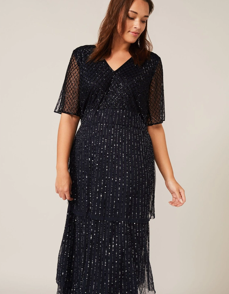 Sascha Beaded Maxi Dress