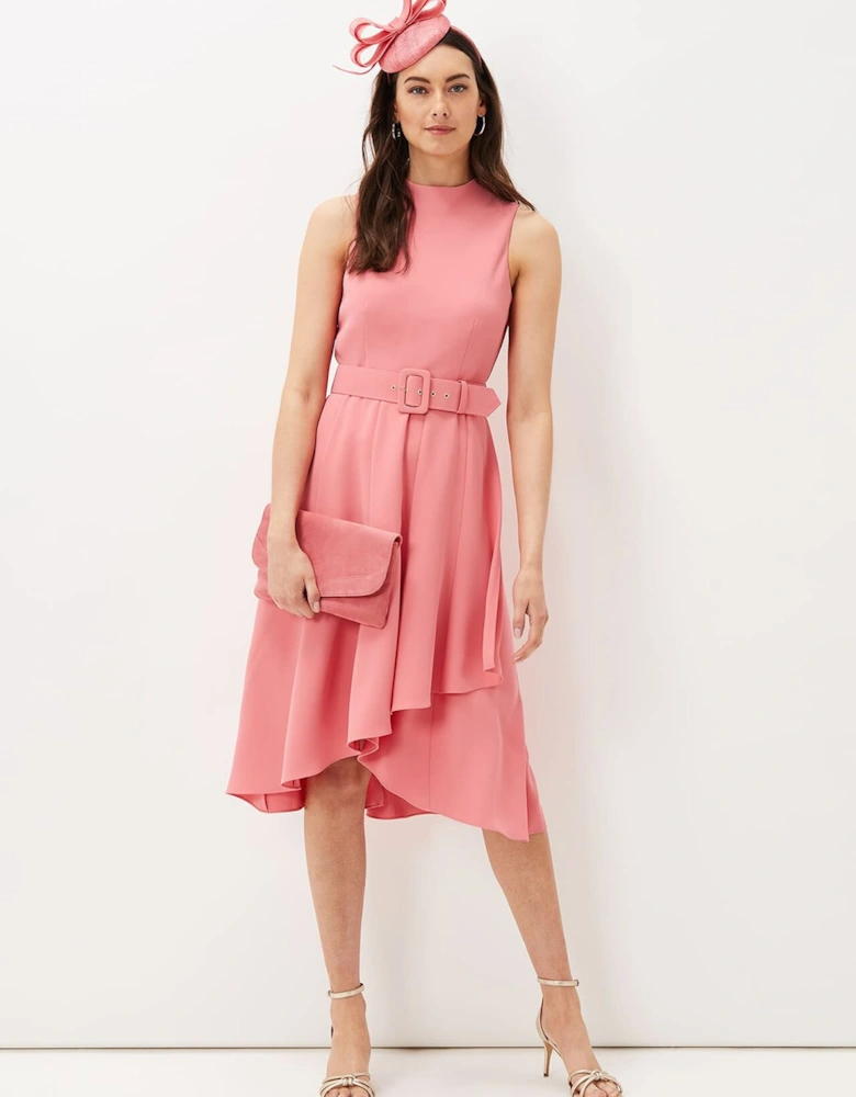 Kazandra Belted Dress