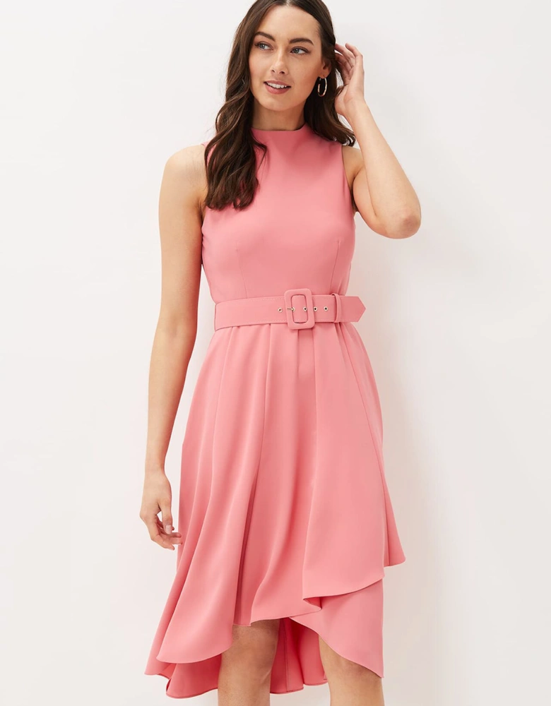 Kazandra Belted Dress