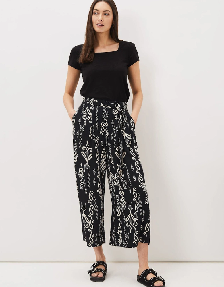 Malaya Ikat Printed Culotte