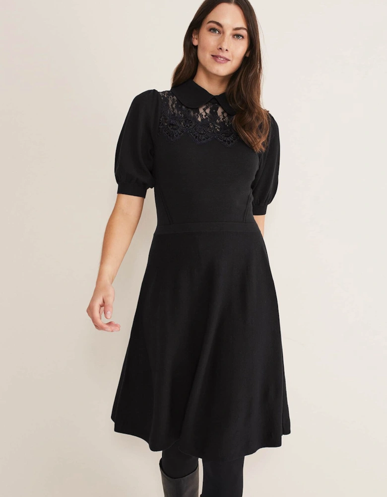 Renata Lace Yoke Dress