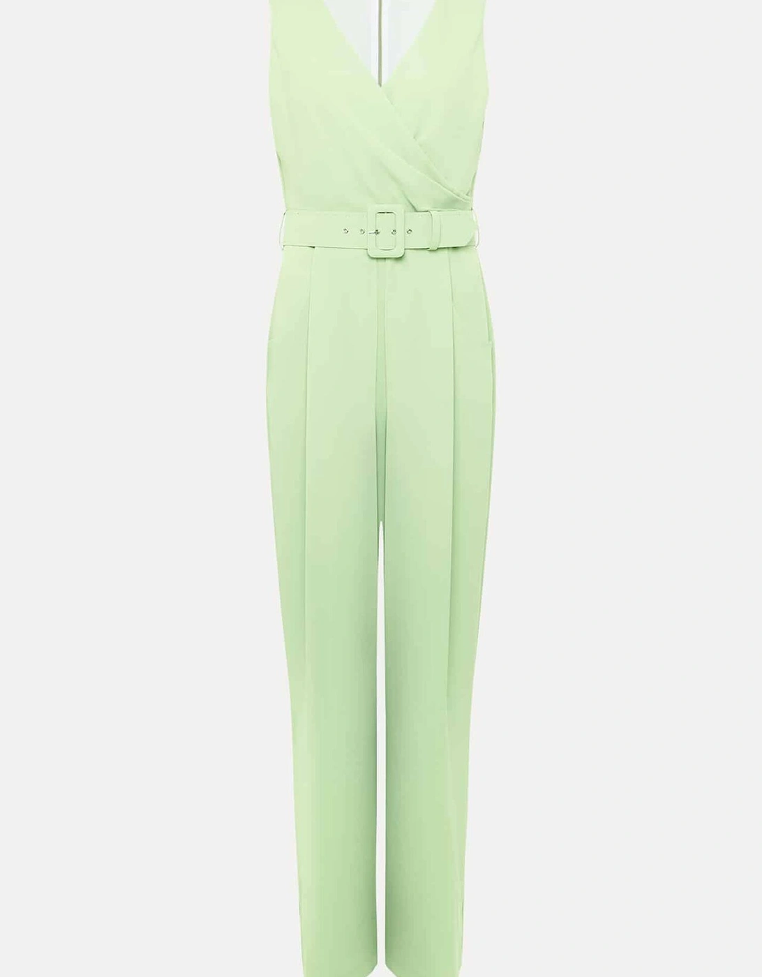 Lissia Green Wide Leg Jumpsuit