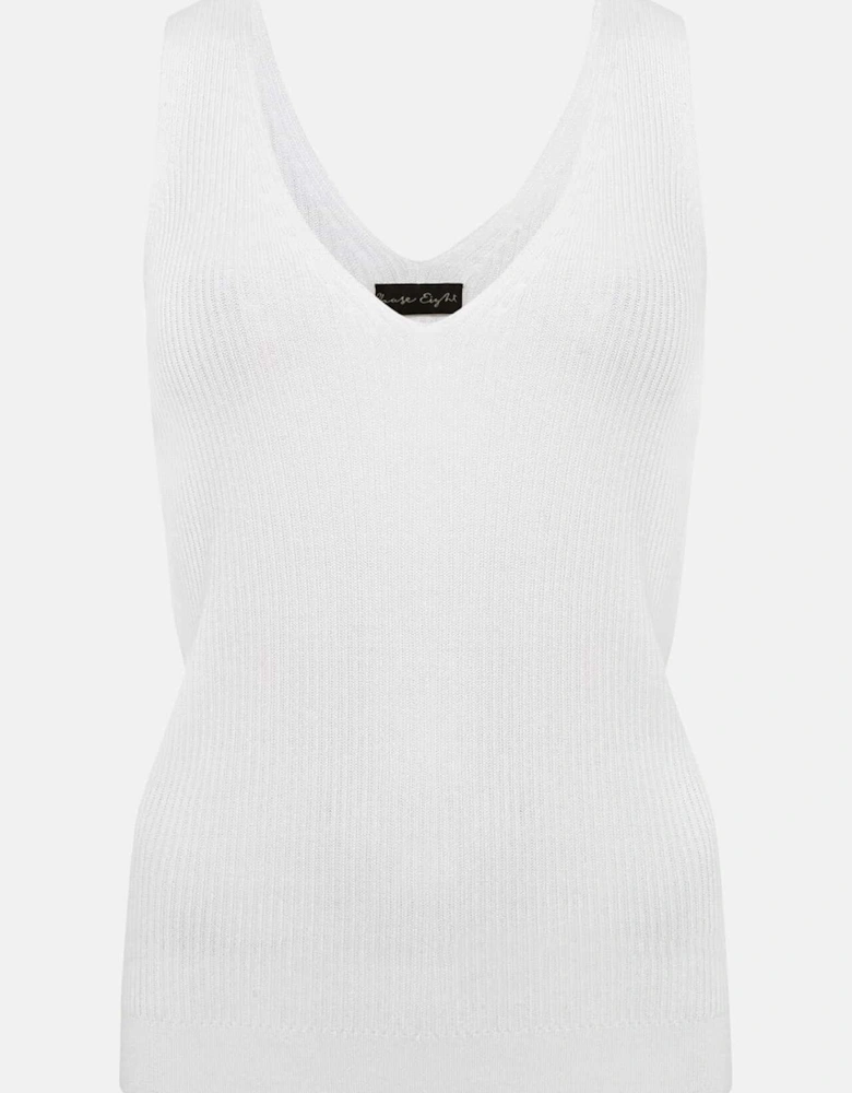 Caryl Ribbed Vest Top