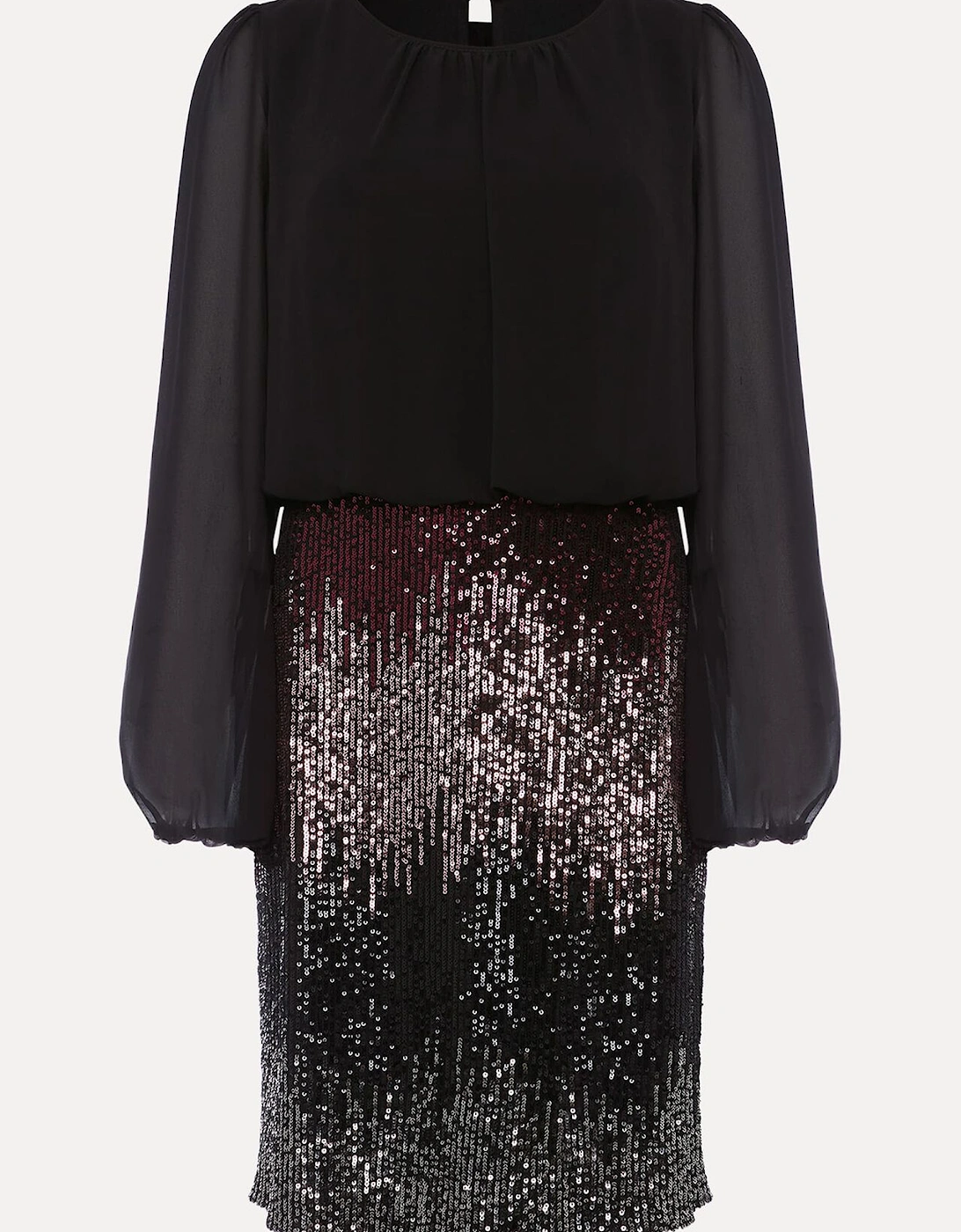 Angel Chiffon Sequin Dress