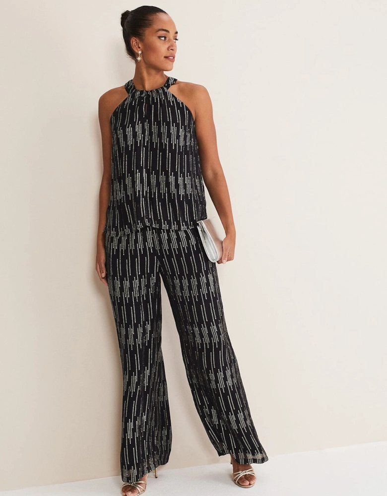 Eula Lurex Trouser Co-Ord