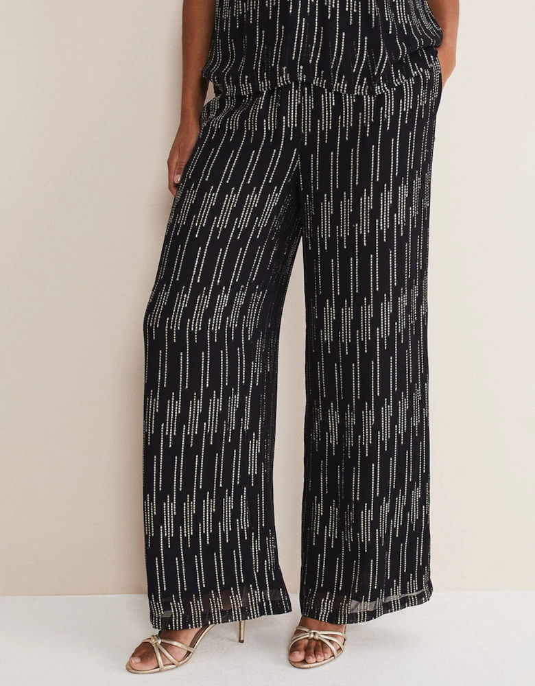 Eula Lurex Trouser Co-Ord