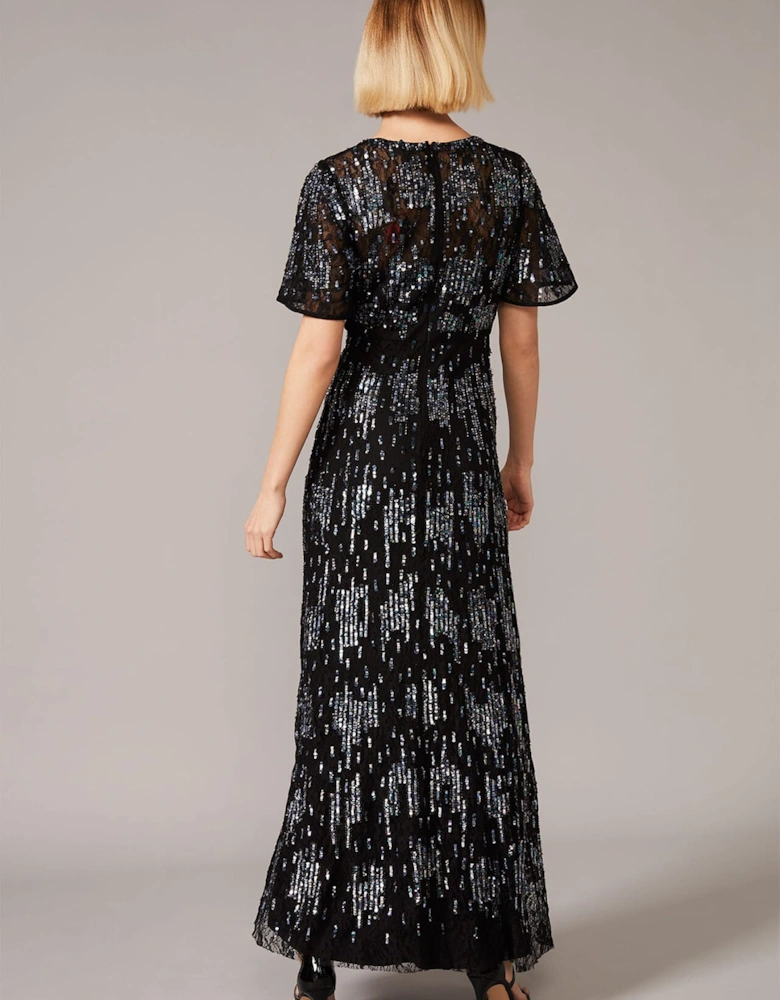 Clarabelle Sequin Embelished Maxi Dress