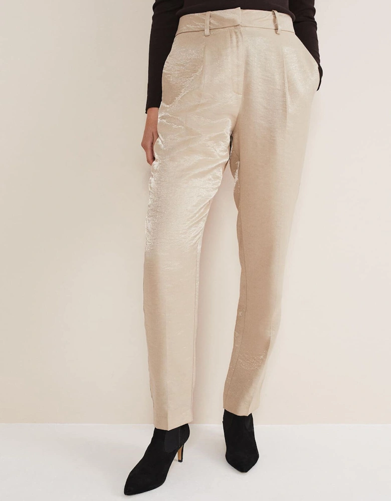 Kehlani Shimmer Peg Trouser Co-Ord