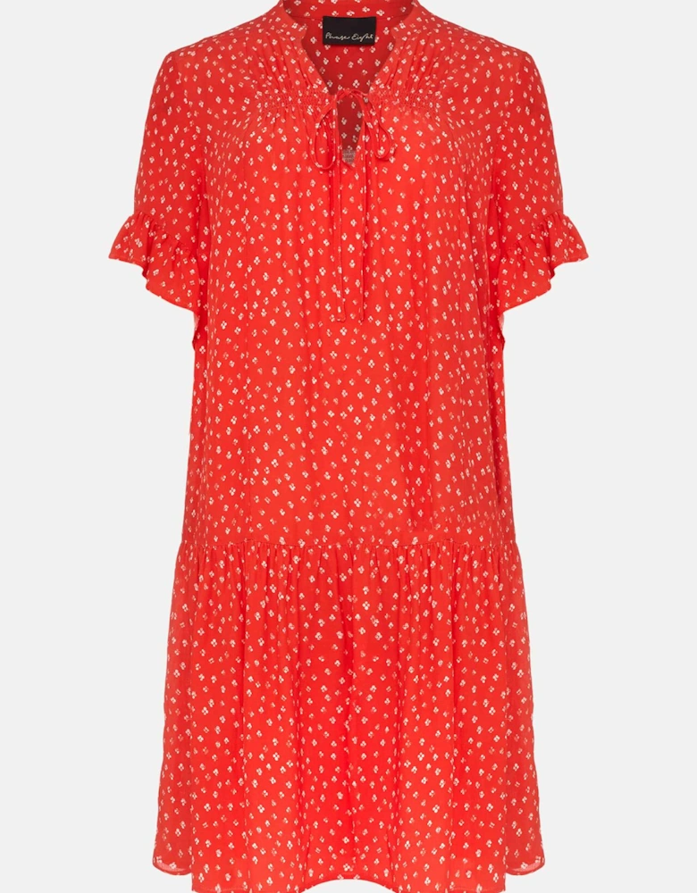 Cassia Print Swing Dress