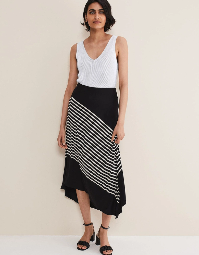 Veritty Stripe Skirt