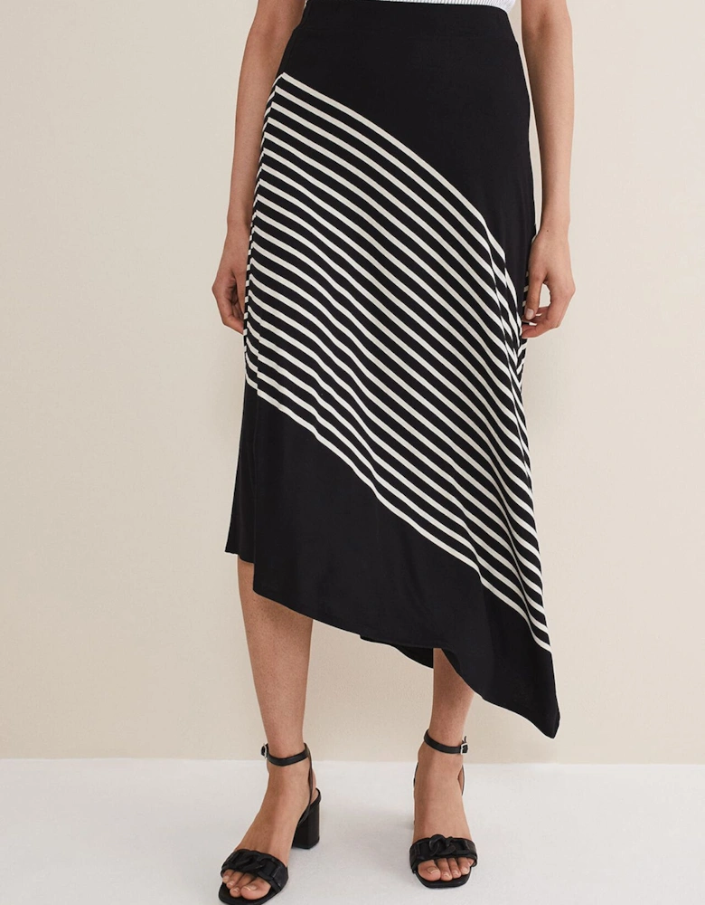 Veritty Stripe Skirt