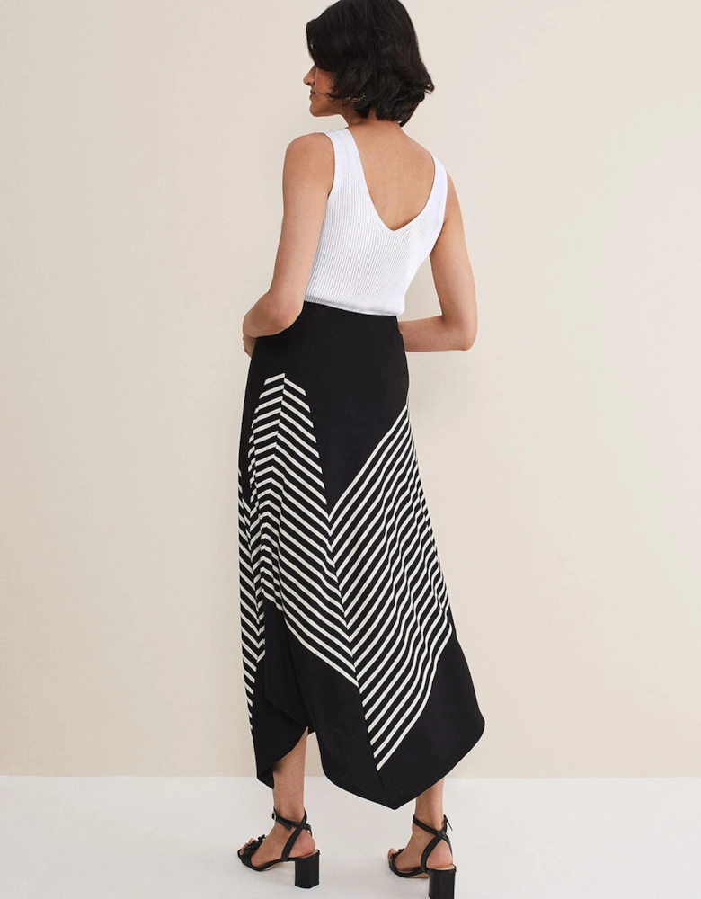 Veritty Stripe Skirt