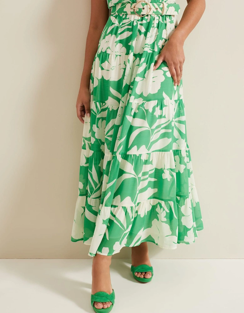 Petite Kara Print Maxi Dress