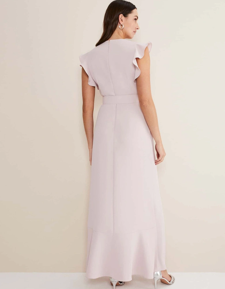 Phoebe Frill Maxi Dress