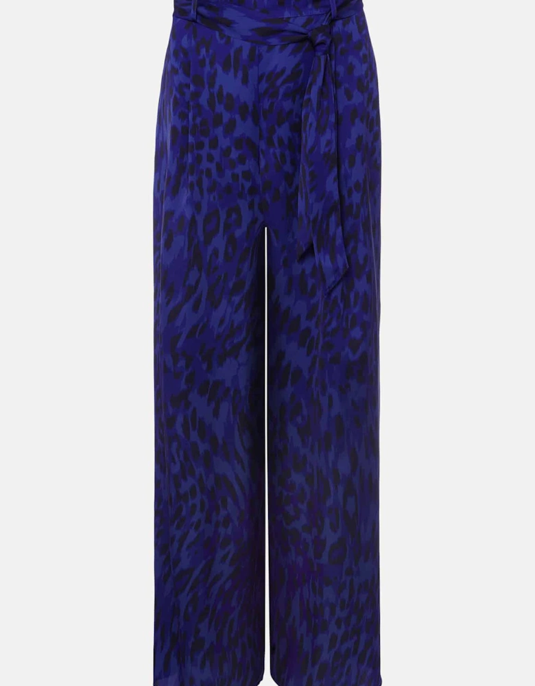 Coletta Leopard Print Trousers