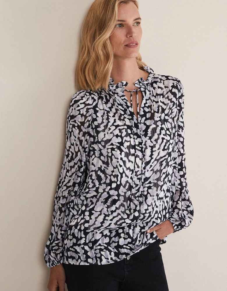 Amryn Abstract Blouse