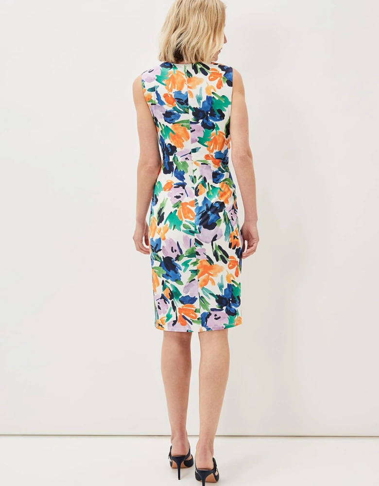 Essie Floral Midi Dress