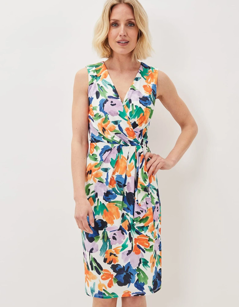 Essie Floral Midi Dress