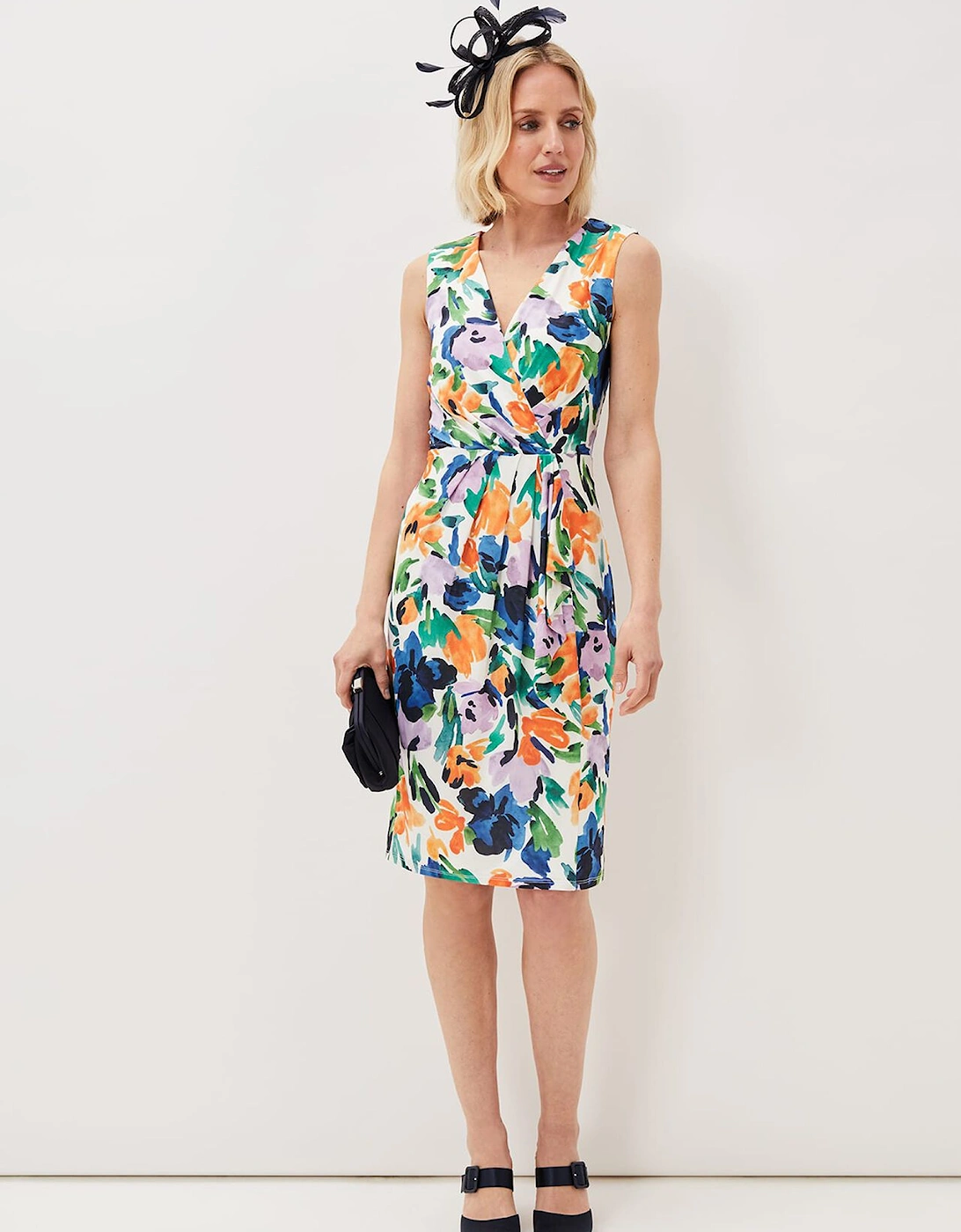 Essie Floral Midi Dress