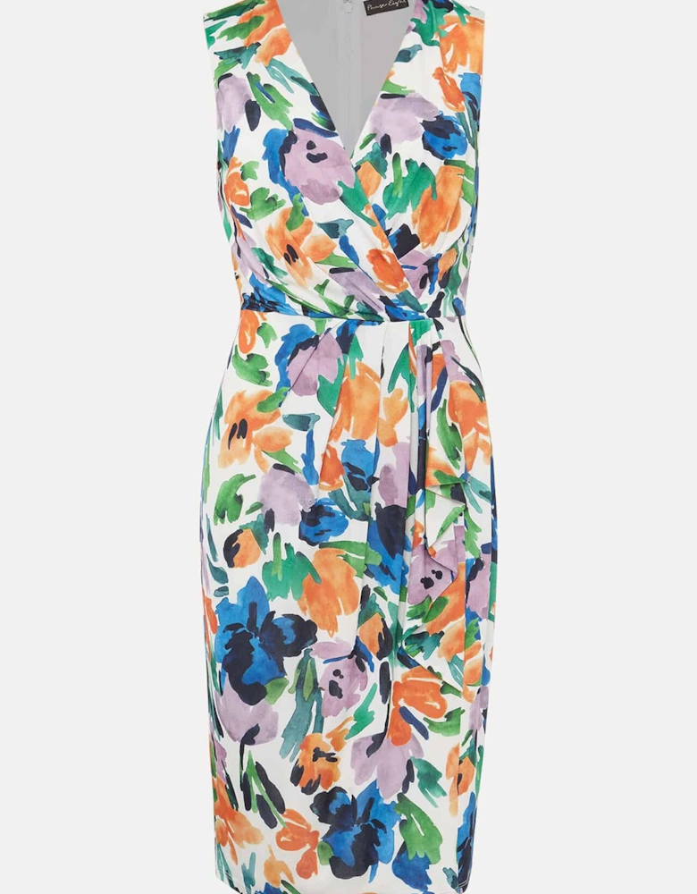 Essie Floral Midi Dress