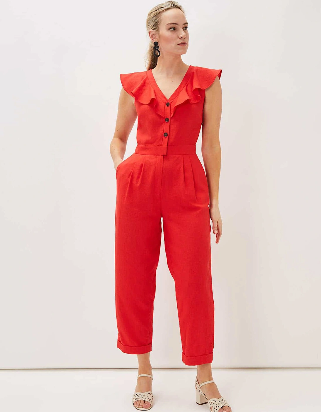 Jamilla Linen Jumpsuit, 7 of 6