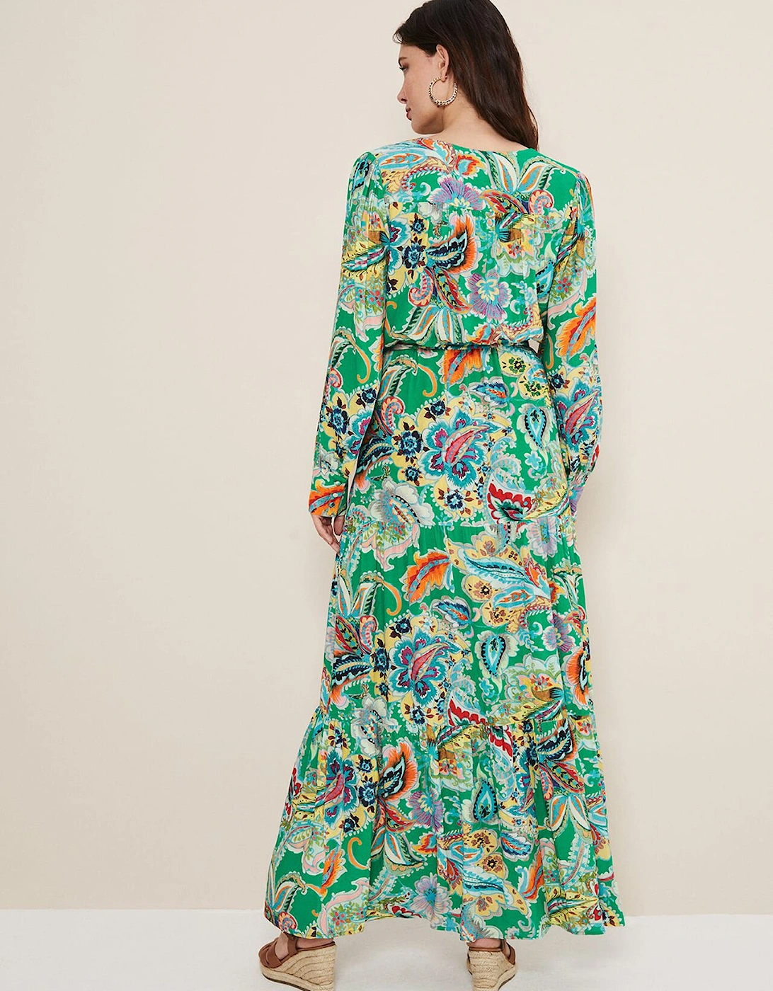 Azalia Paisley Maxi Dress