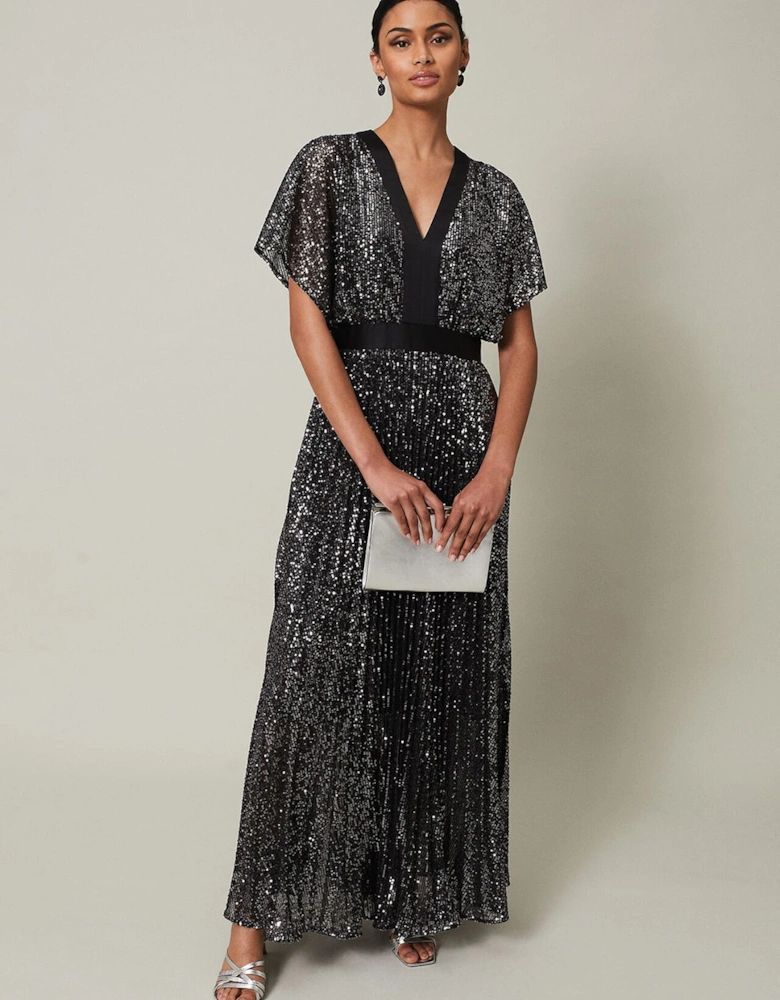 Teagan Sequin Maxi Dress